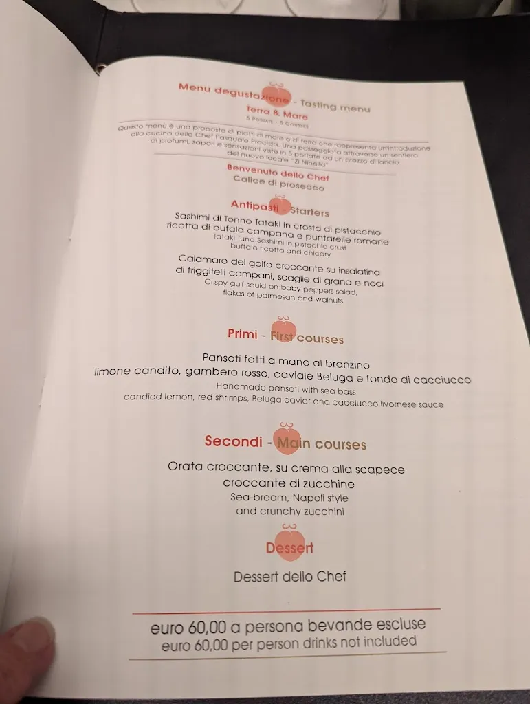 Menu_Zi’ Ninella Ristorante Gourmet_Portofino_image_1