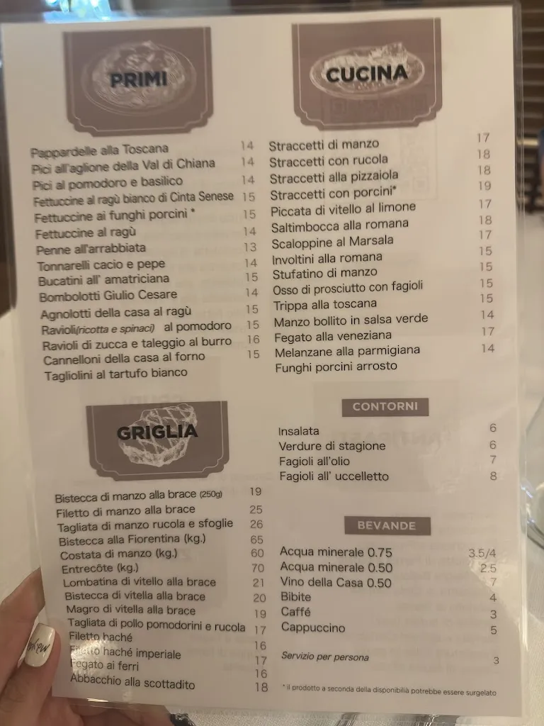 Menü_Dal Toscano Restaurant_Prati_Bild_2