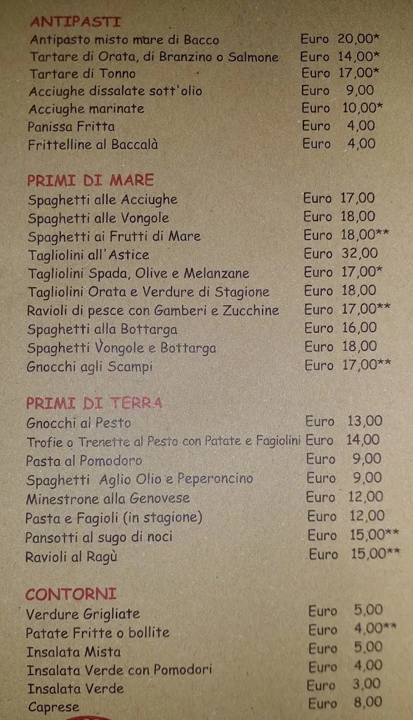 Menü_Osteria Bacco_Provincia di Savona_Bild_1