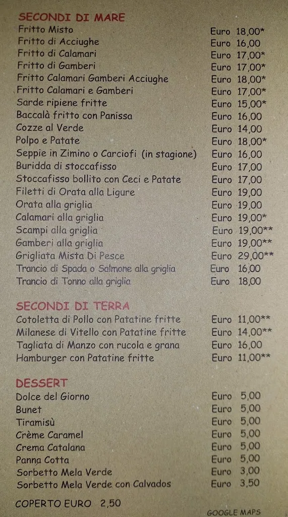 Menü_Osteria Bacco_Provincia di Savona_Bild_2