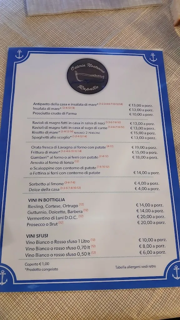 Menu_Osteria Nostromo_Rapallo_immagine_1