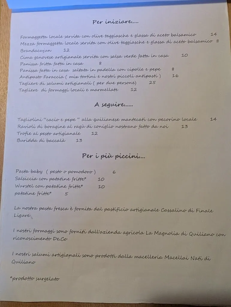 Menu_La Faraccia Farinata e Focaccia e Cucina Ligure_Quiliano_image_1