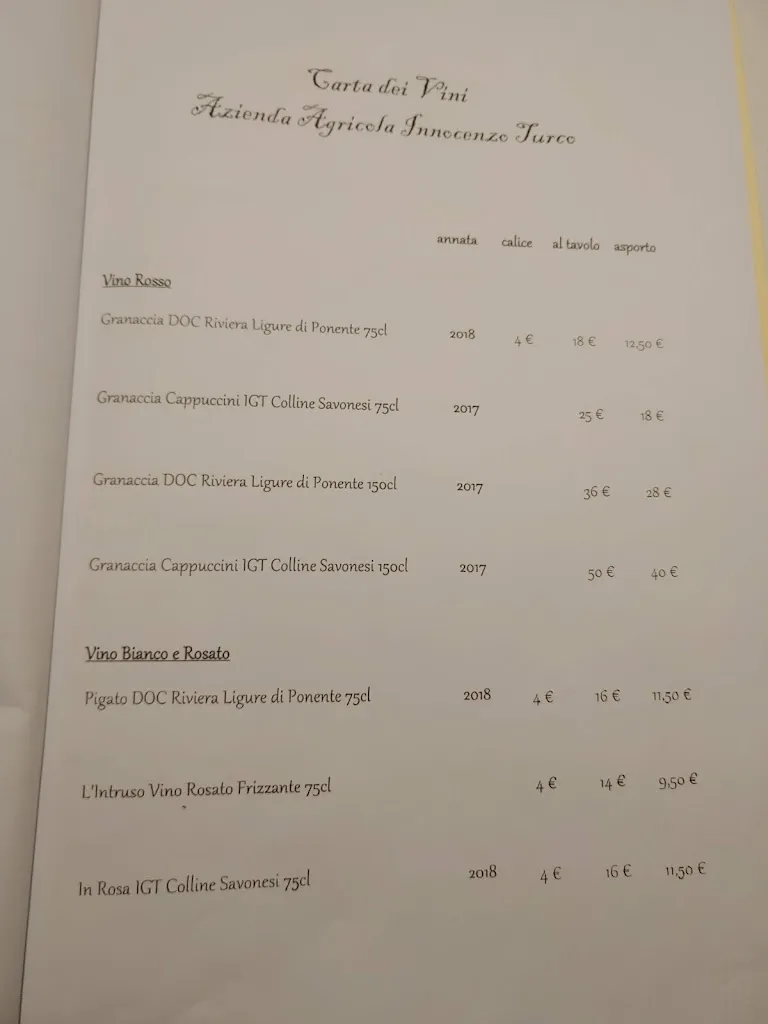Menu_Cantina & Agriturismo Turco_Quiliano_image_4