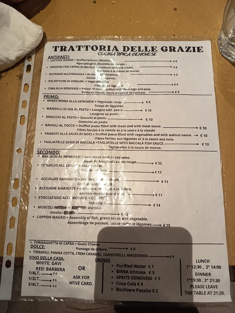 Trattoria delle Grazie_Provincia di Genova_menu_image_1