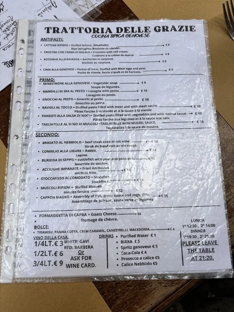 Menu_Trattoria delle Grazie_Provincia di Genova_image_2