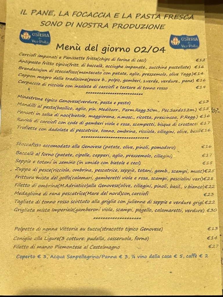 Menu_Osteria di Vico Palla_Provincia di Genova_image_1