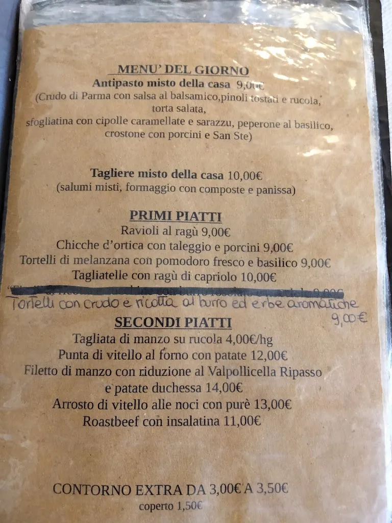 Menu_Ristorante Pizzeria 