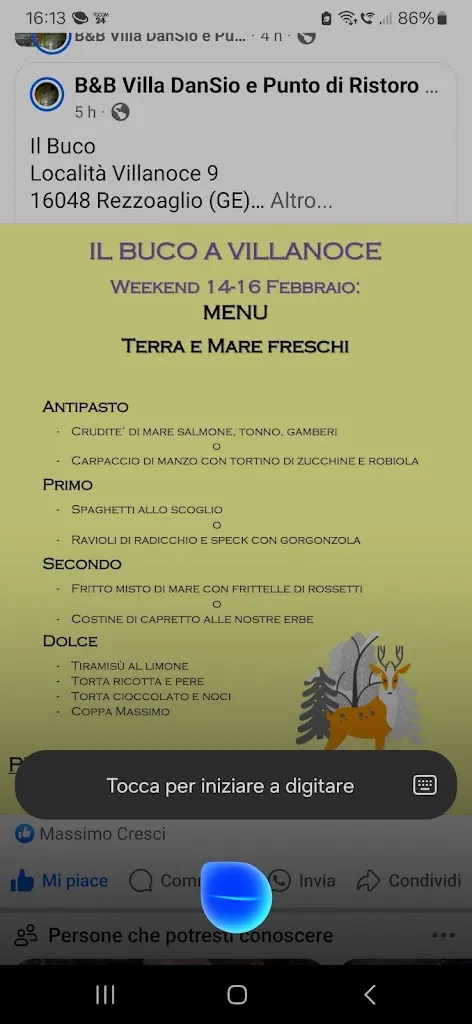 Menu_Il Punto di ristoro il Buco_Rezzoaglio_image_2
