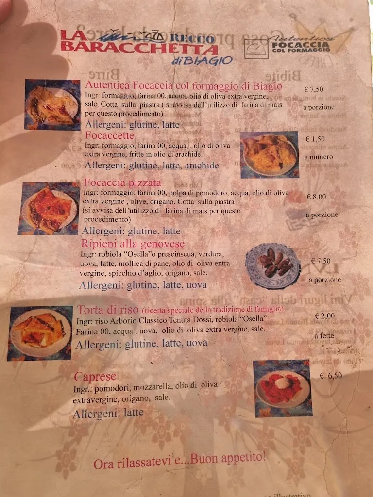 Menu_La Baracchetta di Biagio_Recco_image_4