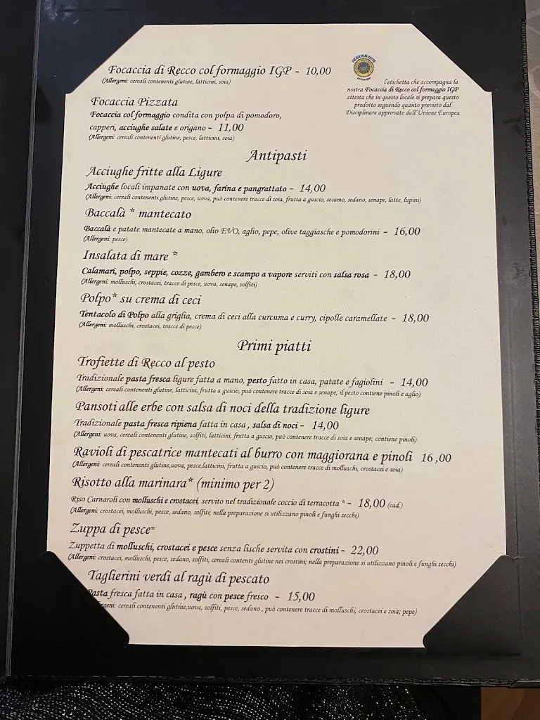 Menu_Da Lino_Recco_image_3