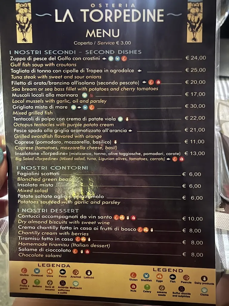 Menu_Osteria La Torpedine_Riomaggiore_image_2