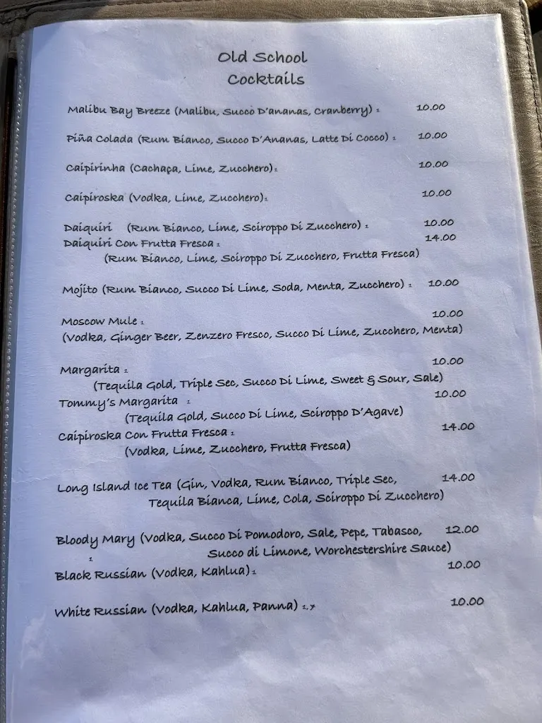 Menu_Old School Cocktails & Food_Riomaggiore_image_2