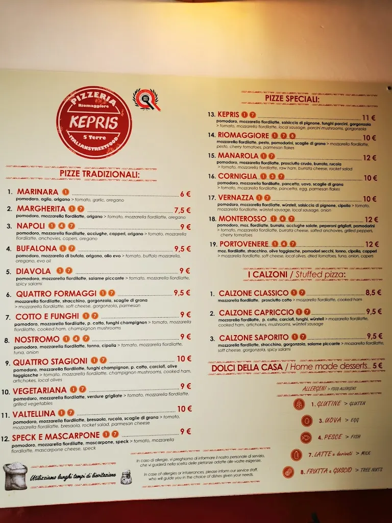 Menu_PIZZERIA KEPRIS_Riomaggiore_image_4