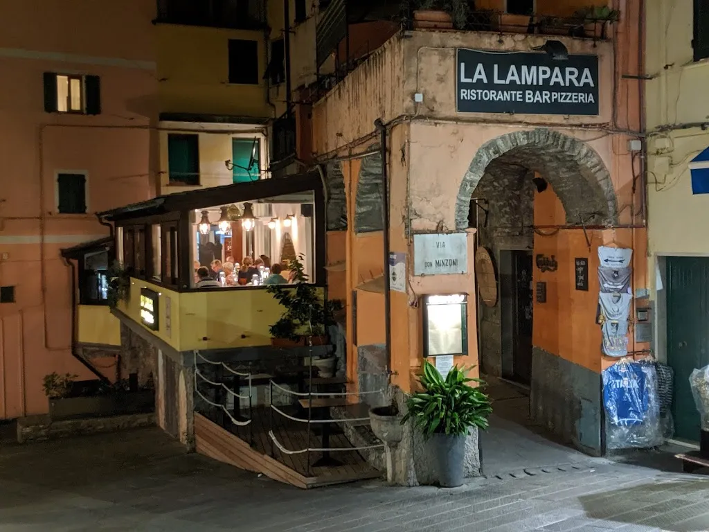 Trattoria La Lampara restaurant in Riomaggiore