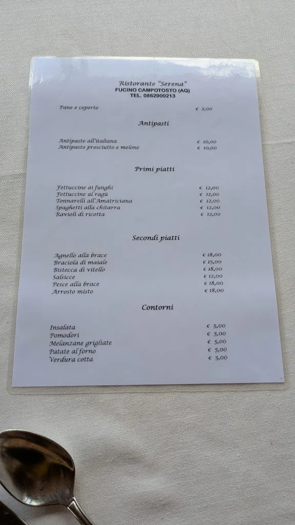 Menu_Bar Ristorante Serena - Campotosto_Campotosto_image_1