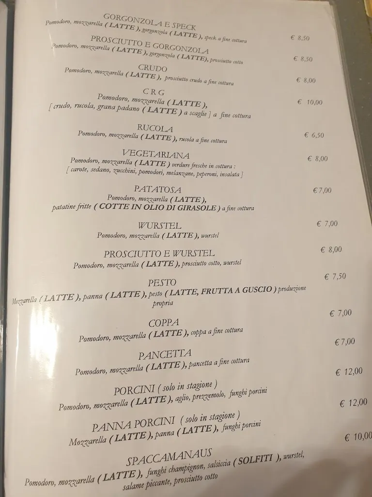 Menu_Pizzeria & Bar Cocktails Cacciatori_Rossiglione_image_4