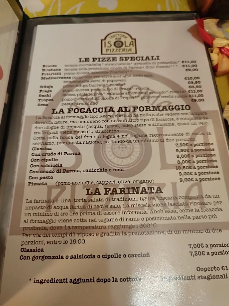 Menu_Pizzeria Trattoria Isola_Rovegno_image_2