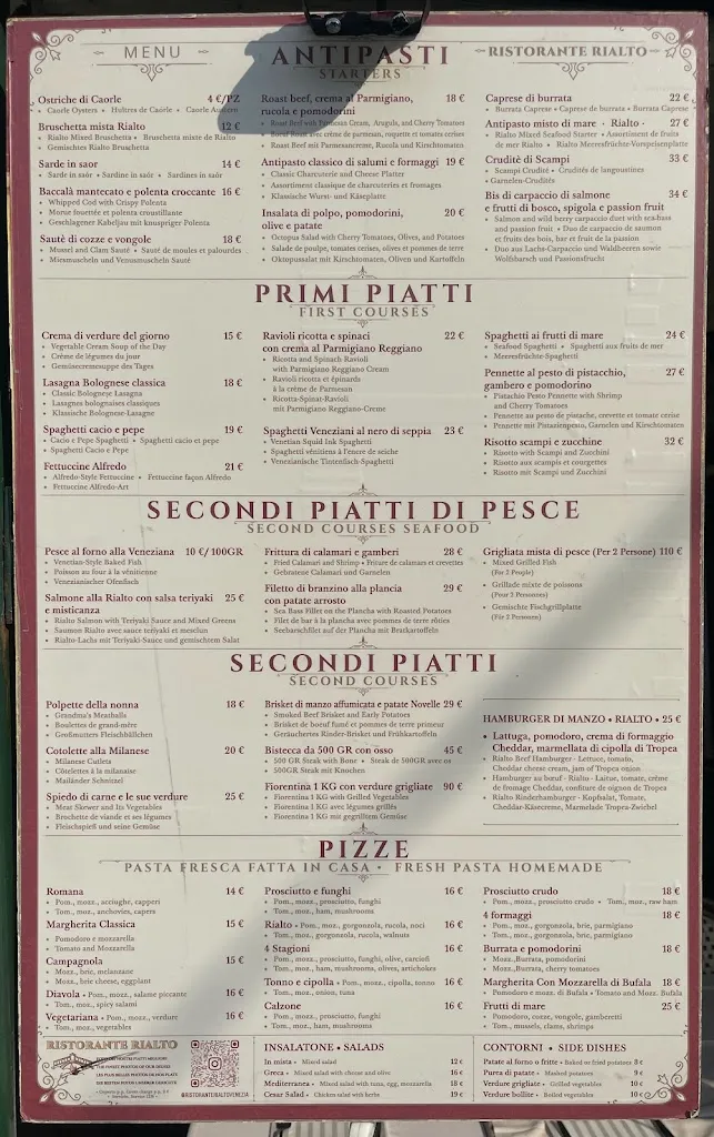 Menu_Ristorante Rialto Sul Canallgrande_Rialto_image_2