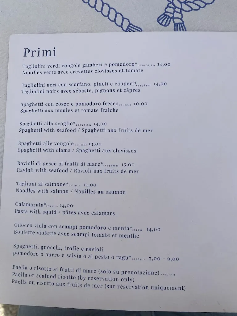 Menu_Ristorante Il Veliero San Lorenzo al Mare_San Lorenzo al Mare_image_4