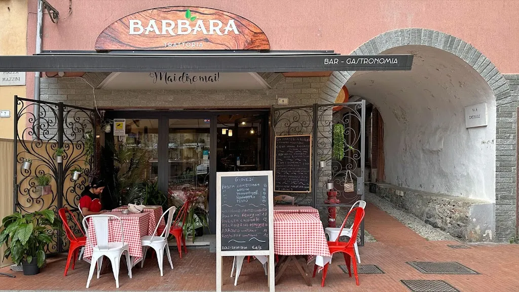 Trattoria da Barbara restaurant in San Lorenzo al Mare