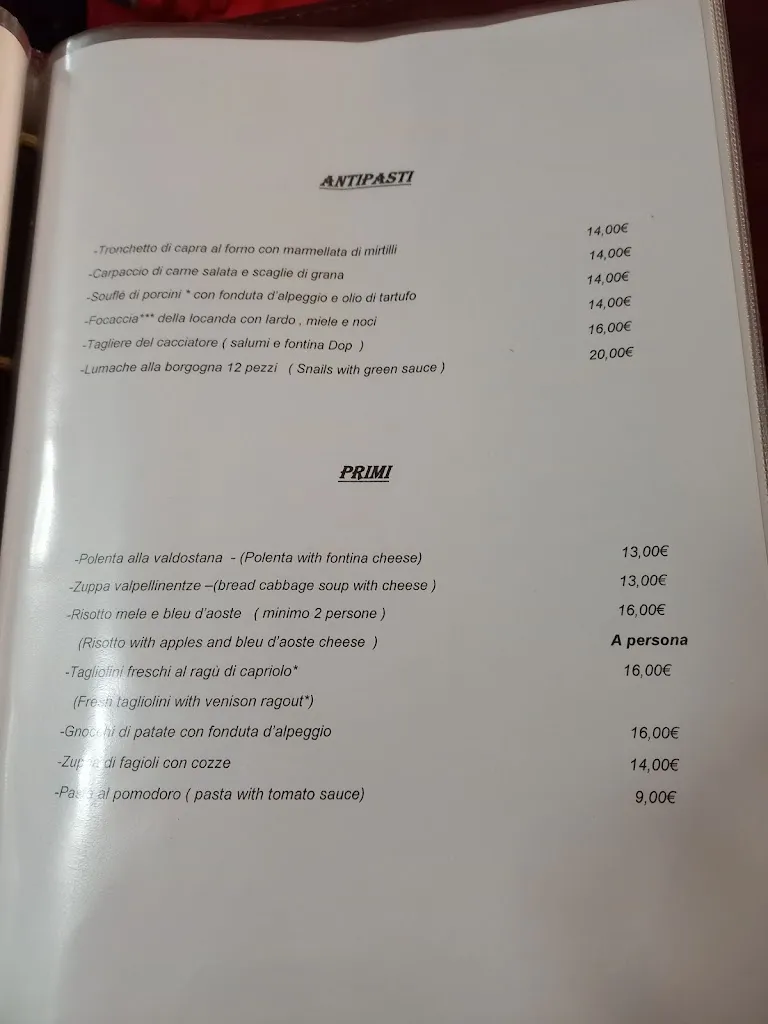 Menü_Locanda delle Miniere Ollomont_Ollomont_Bild_1