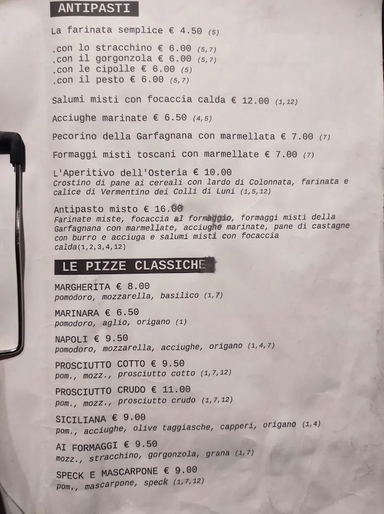 Menu_Osteria delle Pietre_Santo Stefano di Magra_image_1