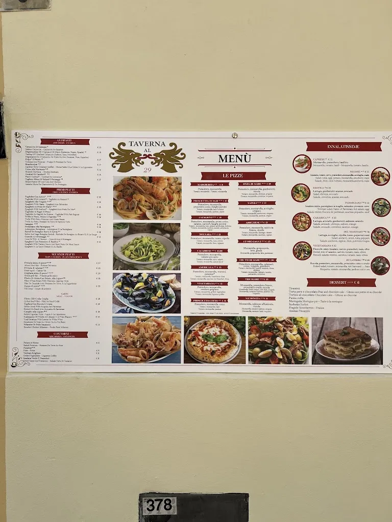 Menu_Taverna Al 29_San Remo_image_2
