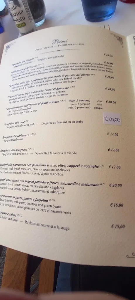 Menu_Osteria del Marinaio_San Remo_image_3