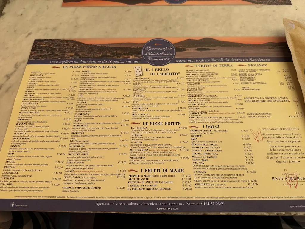 Menu_Spaccanapoli_San Remo_image_4
