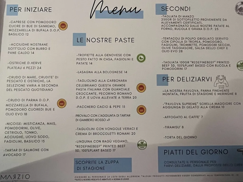 Menu_Marzio Bistrot_San Remo_image_3