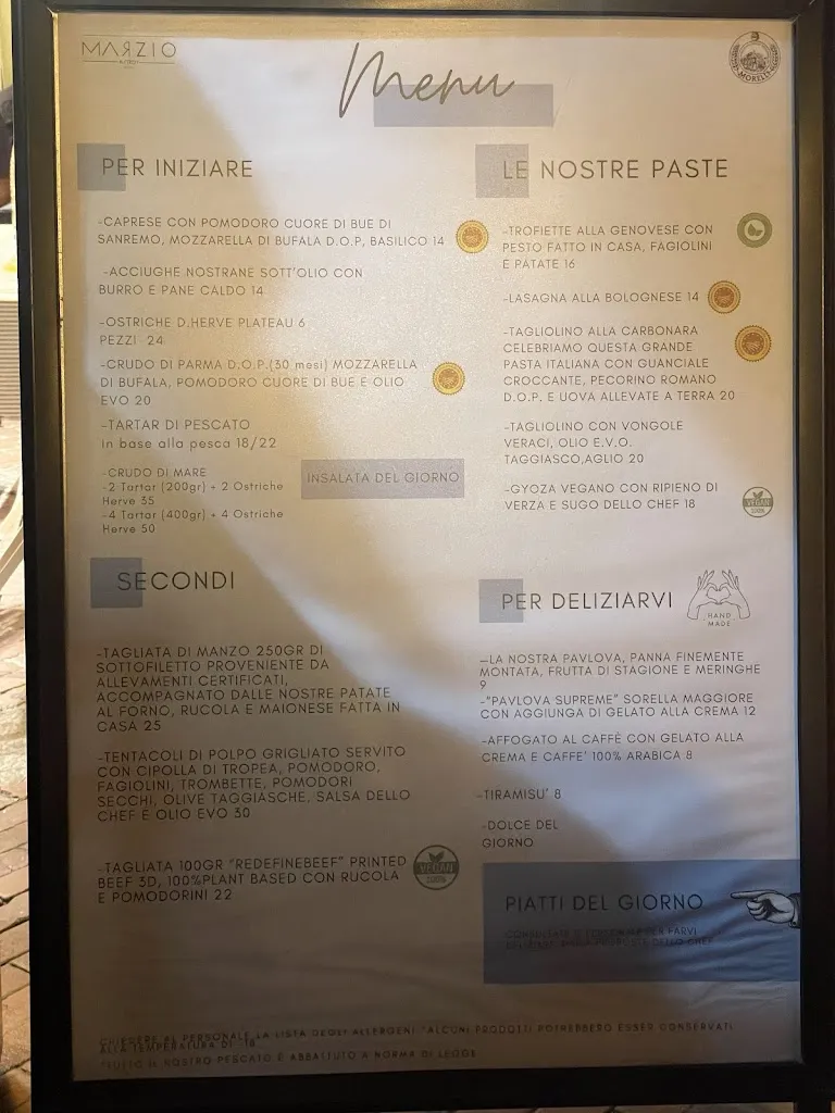 Menu_Marzio Bistrot_San Remo_image_4