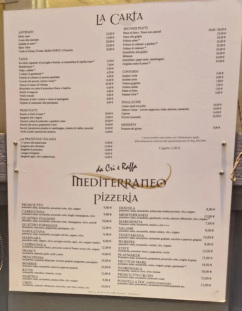 Menu_Ristorante Pizzeria Mediterraneo_San Remo_image_1