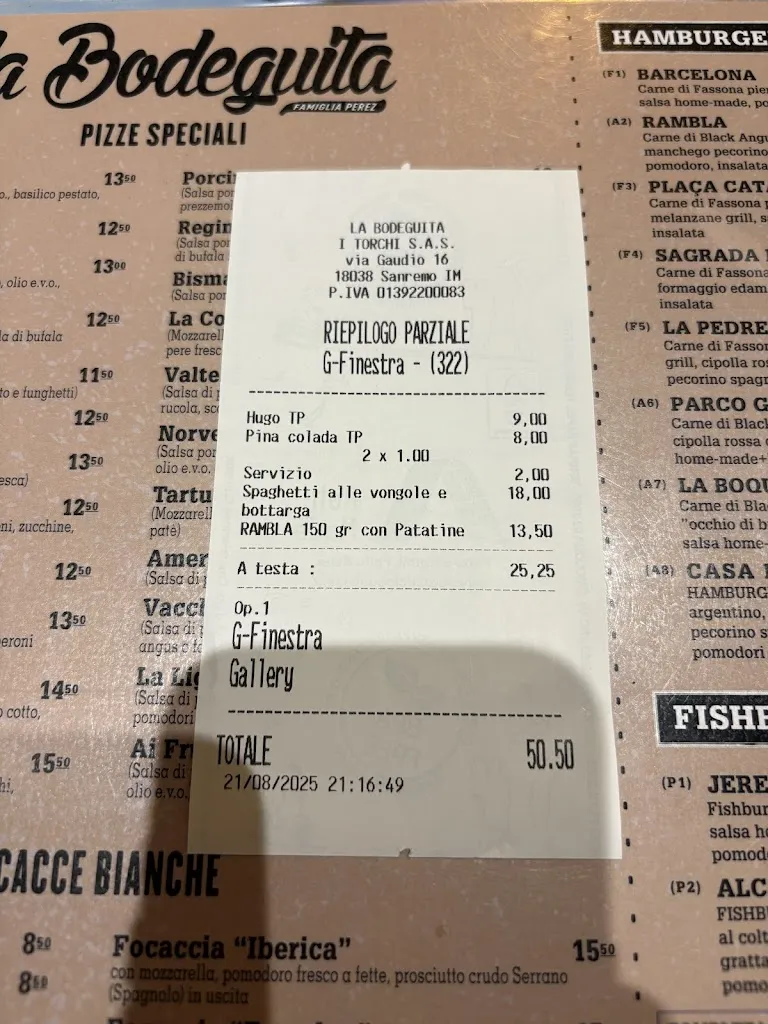 Menu_La Bodeguita Sanremo_San Remo_image_4