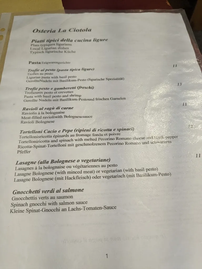 Menu_Osteria La Ciotola_San Remo_image_4