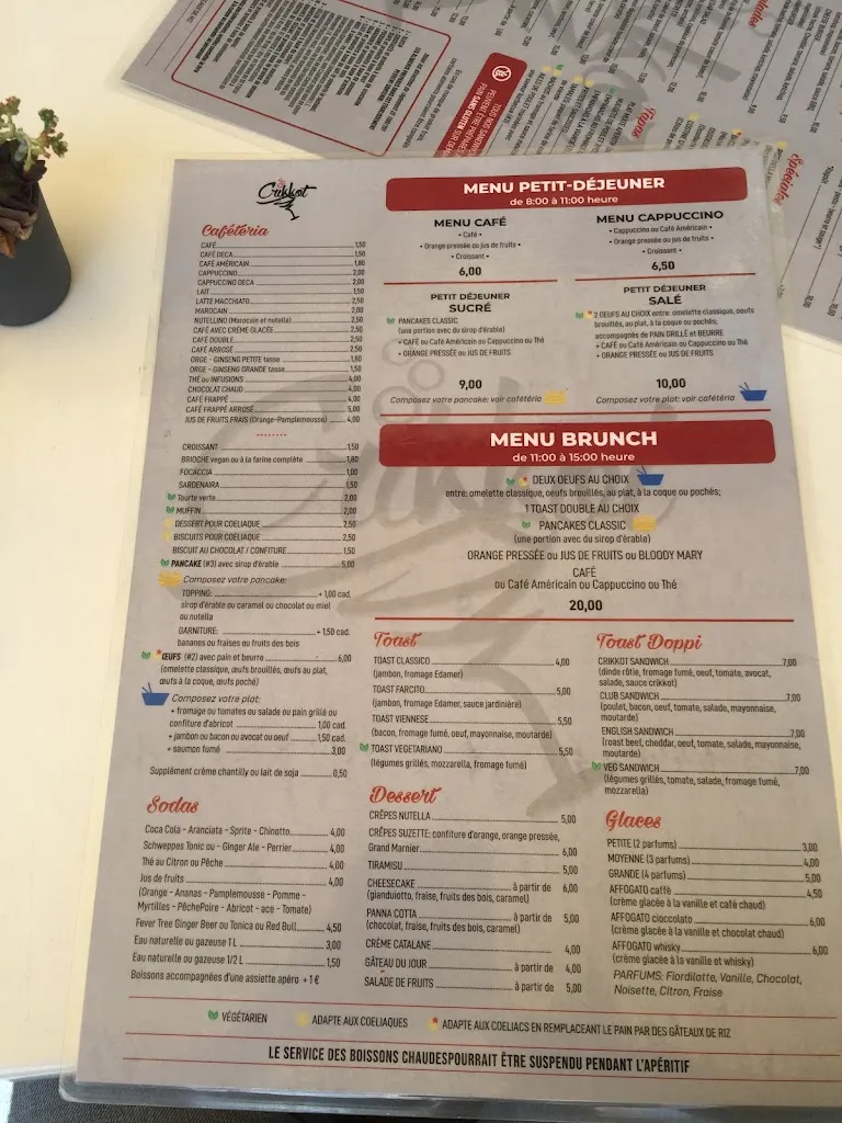 Menü_Ristorante Crikkot_San Remo_Bild_4