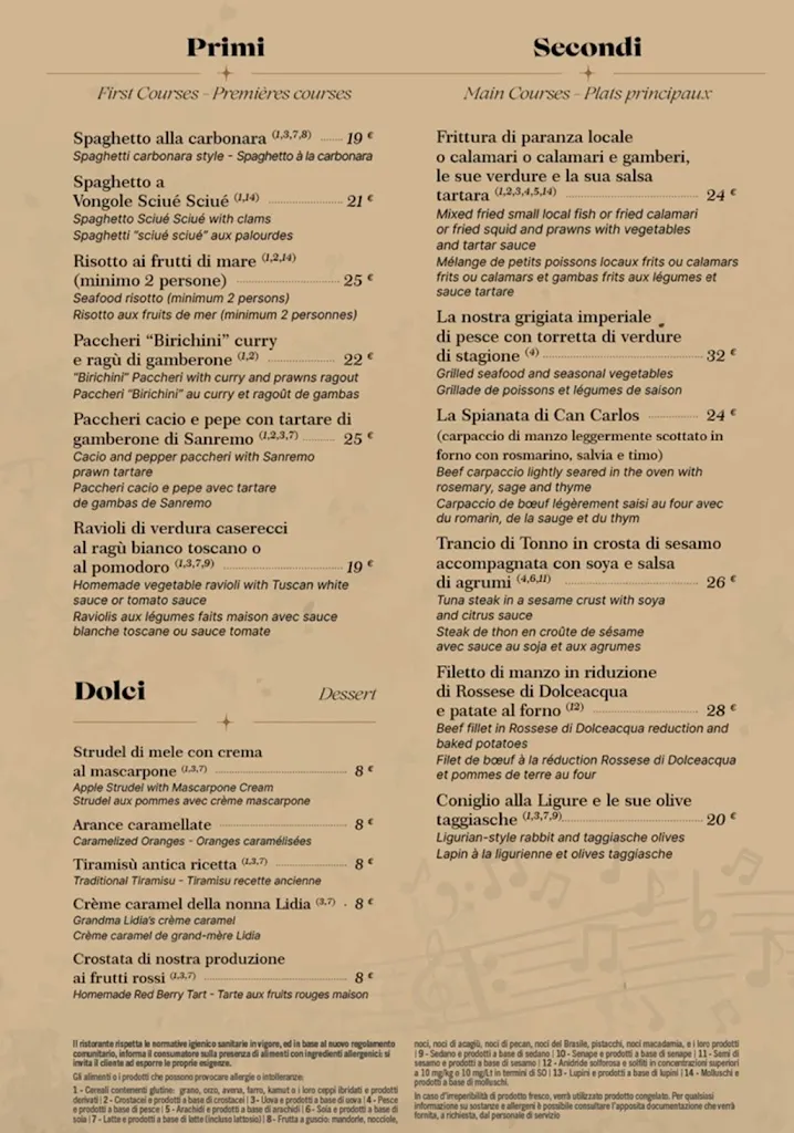 Menu_I Birichini Trattoria e Pizzeria_San Remo_image_1