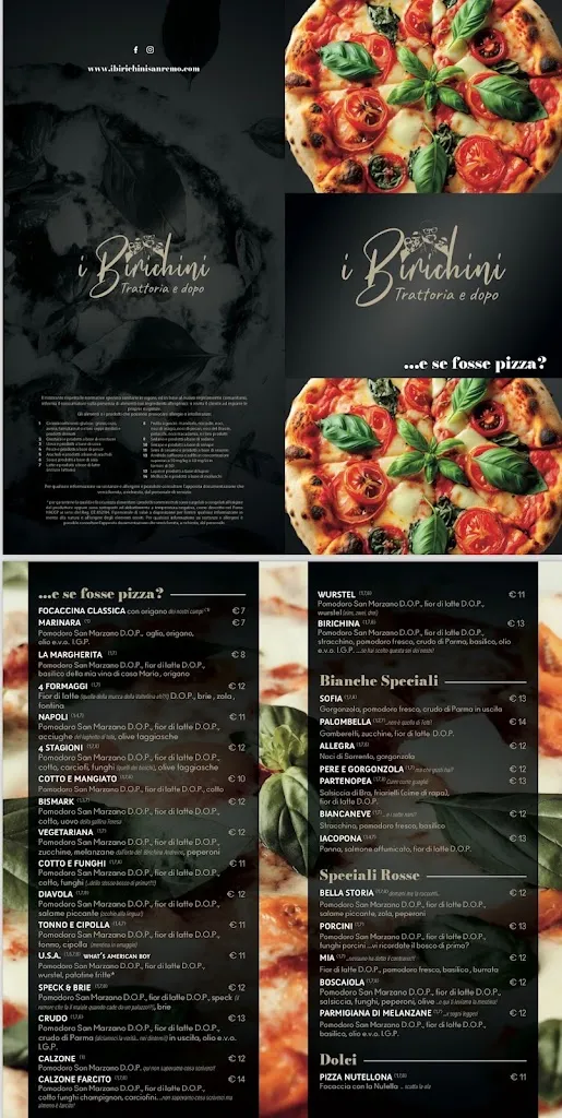 Menu_I Birichini Trattoria e Pizzeria_San Remo_image_3