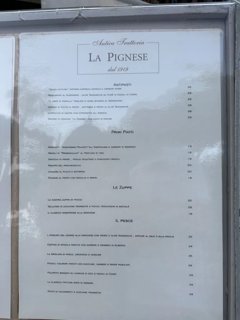 Menu_La Pignese_San Remo_image_2