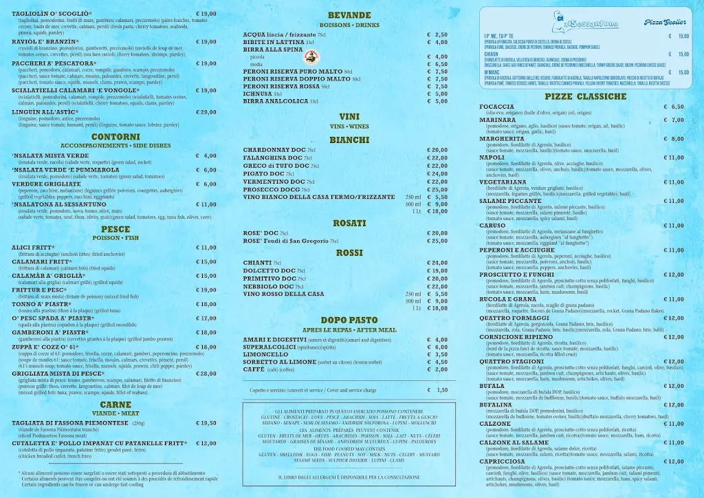 Menu_Pizzeria - Friggitoria 
