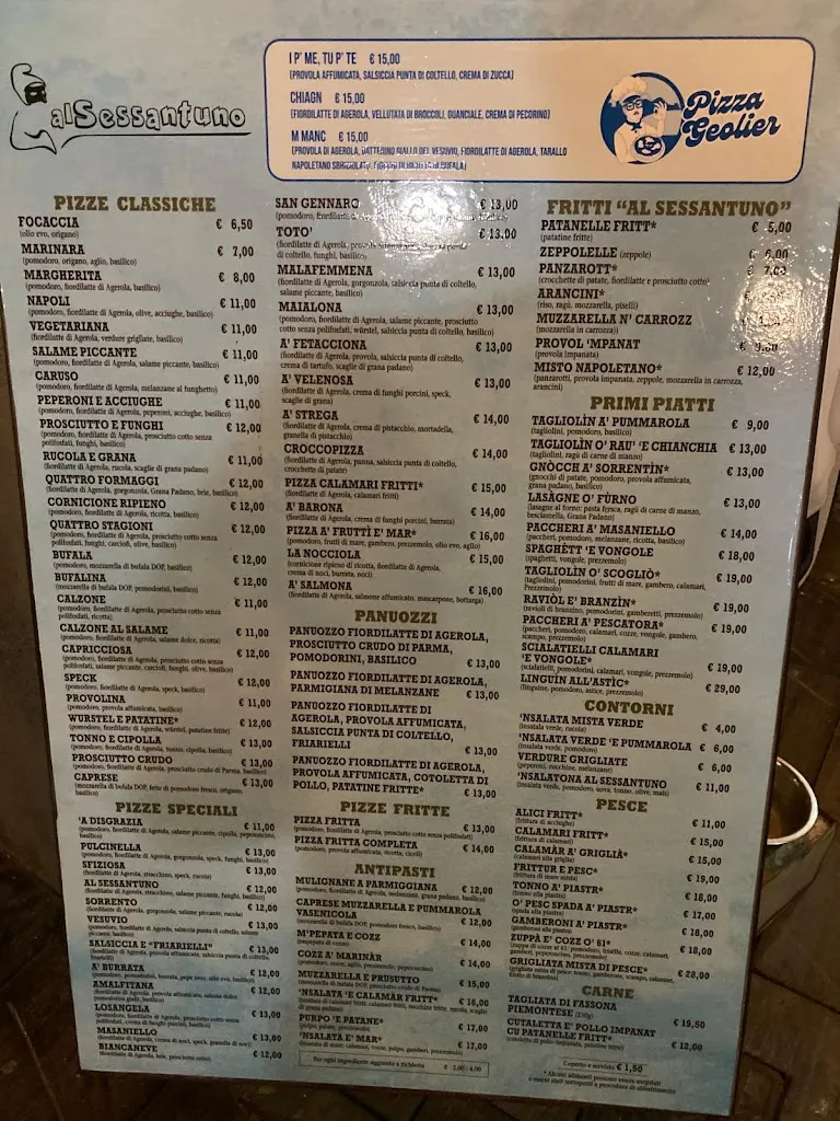 Menu_Pizzeria - Friggitoria 