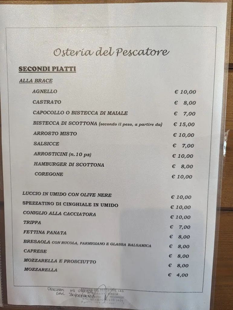 Menu_Osteria del pescatore_Campotosto_image_1