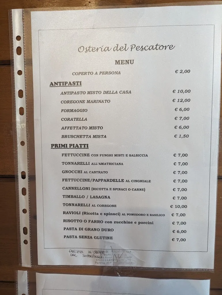 Menu_Osteria del pescatore_Campotosto_image_2