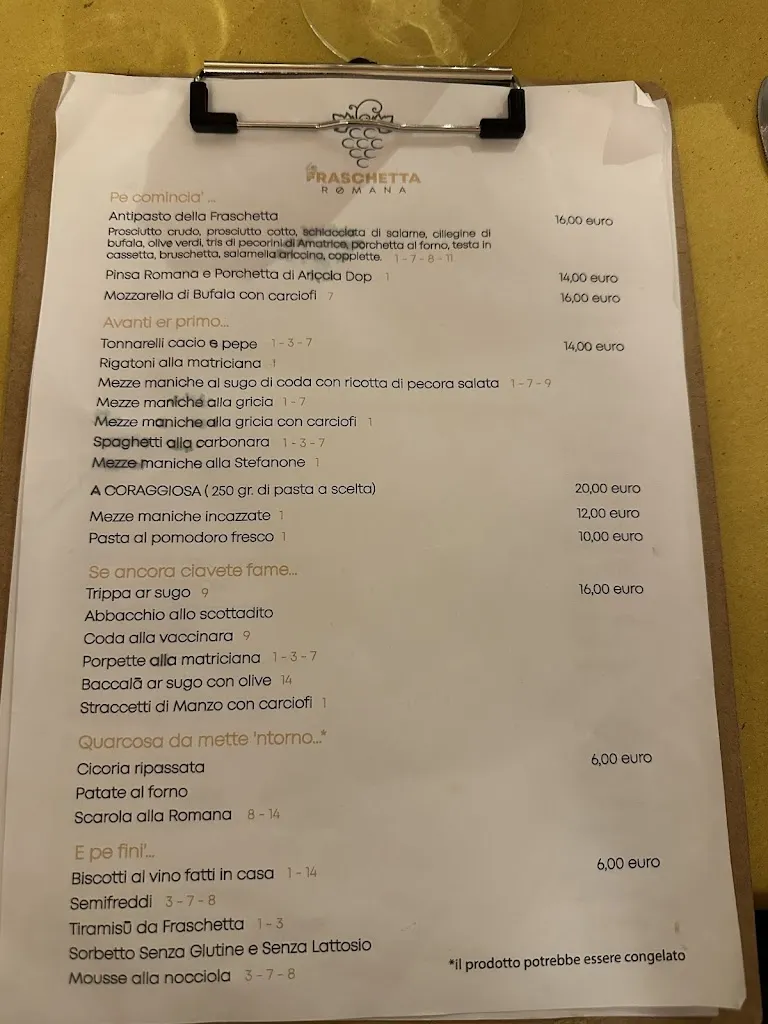 Menu_La Fraschetta Romana_Sarzana_image_2