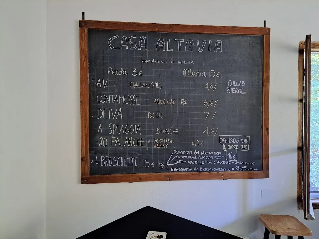 Menu_Sede Storica Birrificio Altavia_Sassello_image_1