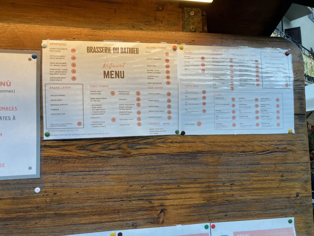 Menu_La Brasserie du Bathieu_La Thuile_immagine_3
