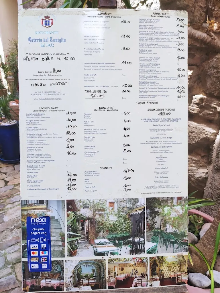 Menu_Hosteria Del Coniglio_Seborga_immagine_4