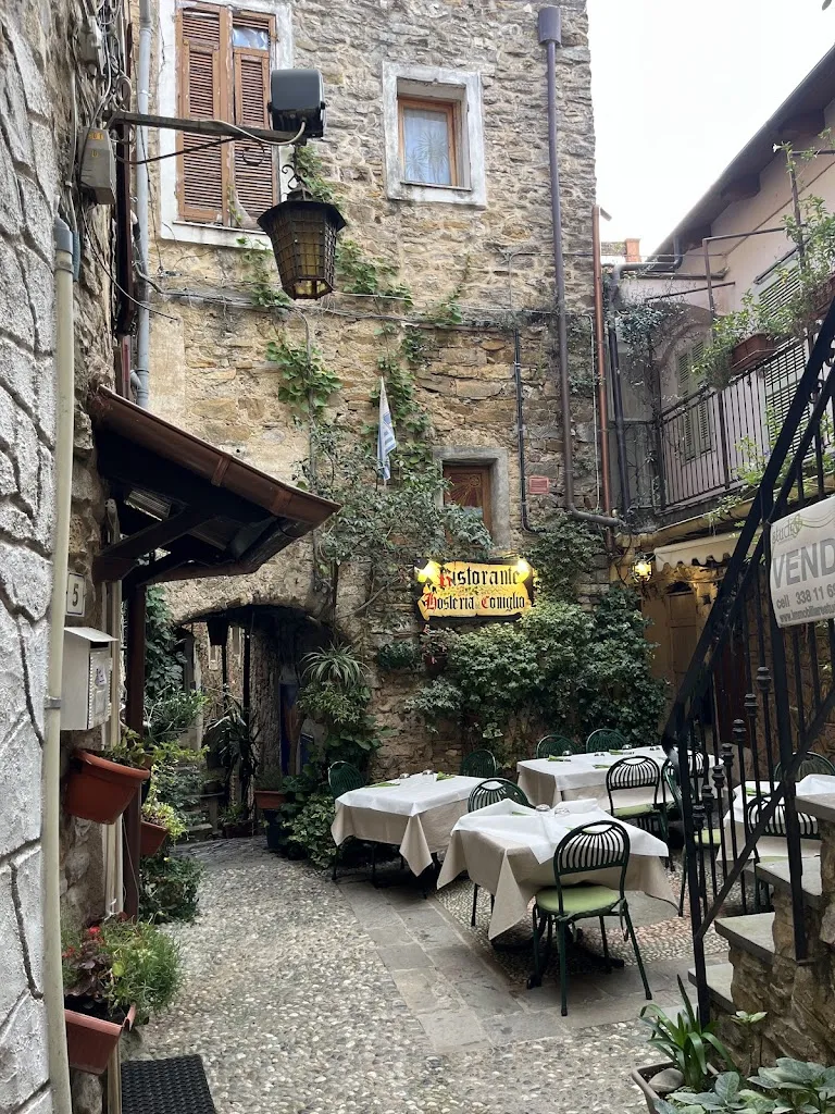 Hosteria Del Coniglio restaurant in Seborga