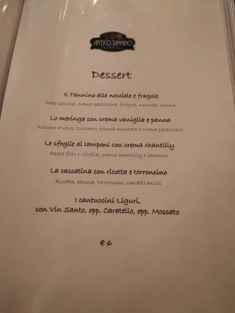 Menu_Antico Tannino Restaurant_Sestri Levante_image_2