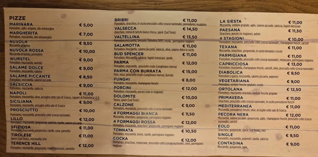 Menu_Pizzeria La Pecora Nera_Serra Riccò_image_1