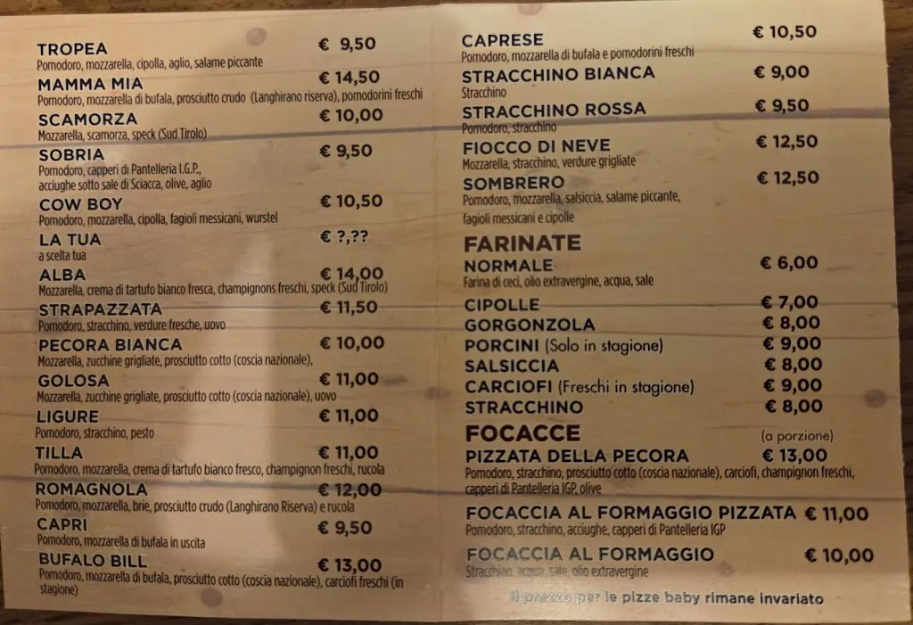 Menu_Pizzeria La Pecora Nera_Serra Riccò_image_2